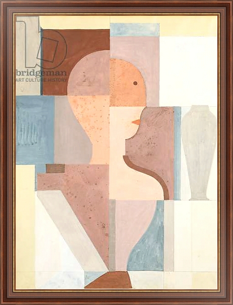 Постер Divided Torso Looking to the Right, 1923 с типом исполнения На холсте в раме в багетной раме 35-M719P-83