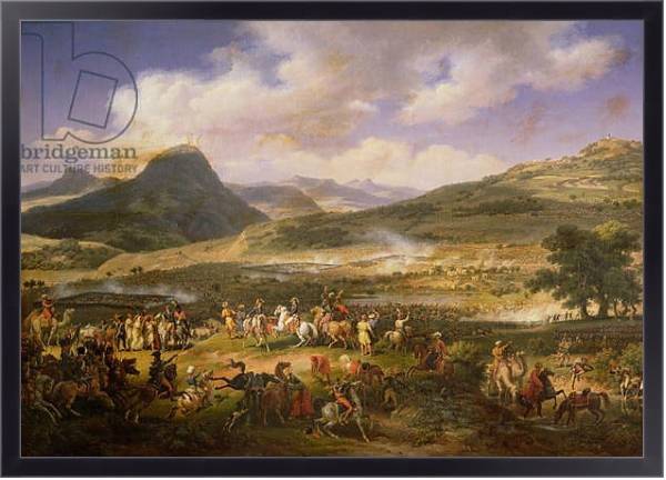 Постер Battle of Mount Thabor, 16th April 1799, 1808 2 с типом исполнения На холсте в раме в багетной раме 221-01
