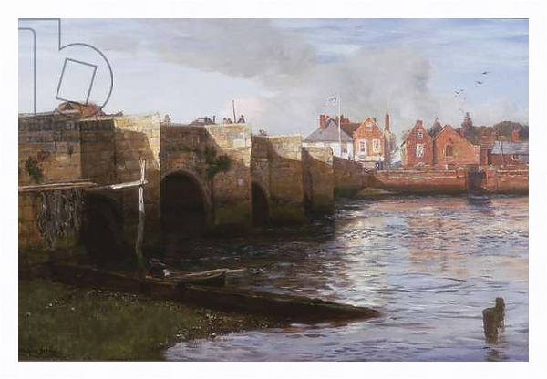 Постер Redbridge, Southampton с типом исполнения На холсте в раме в багетной раме 221-03