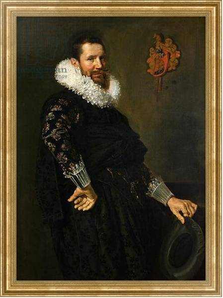 Постер Paulus van Beresteyn c.1619-20 с типом исполнения На холсте в раме в багетной раме NA033.1.051