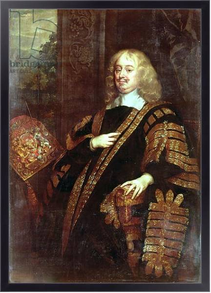 Постер The Earl of Clarendon, Lord High Chancellor с типом исполнения На холсте в раме в багетной раме 221-01