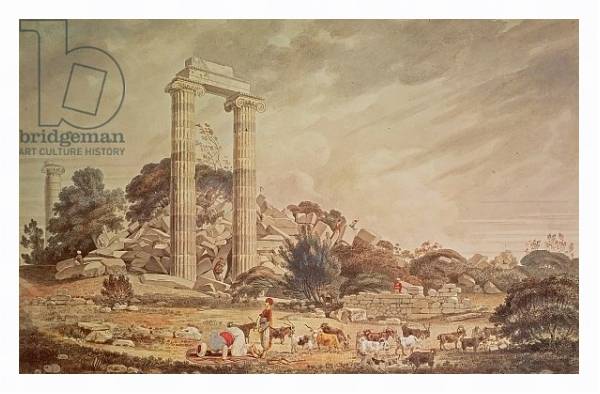 Постер Temple of Apollo at Didyma с типом исполнения На холсте в раме в багетной раме 221-03