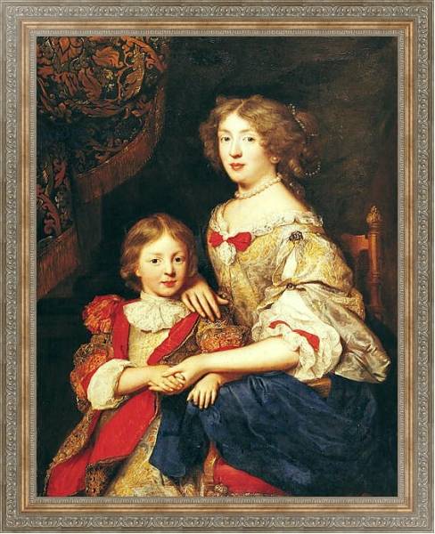 Постер A Woman and her Son с типом исполнения На холсте в раме в багетной раме 484.M48.310