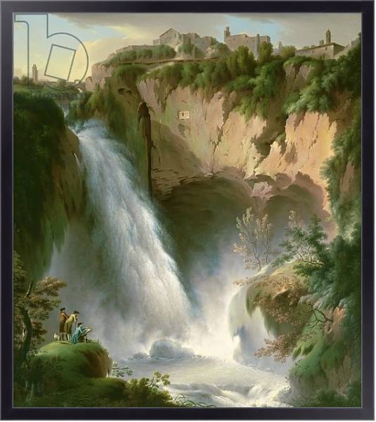 Постер The Falls of Tivoli 3 с типом исполнения На холсте в раме в багетной раме 221-01