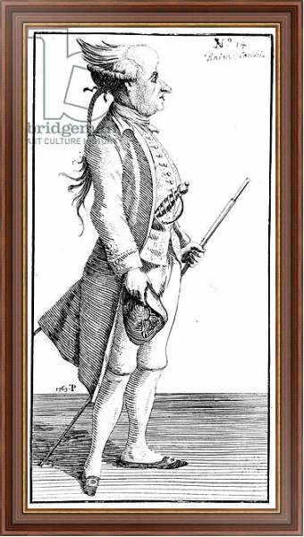 Постер Caricature of Raimondo Cocchi с типом исполнения На холсте в раме в багетной раме 35-M719P-83