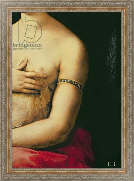Постер La Fornarina, c.1516 2 с типом исполнения На холсте в раме в багетной раме 484.M48.310