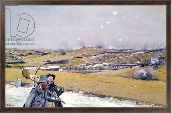 Постер Verdun, 1916 с типом исполнения На холсте в раме в багетной раме 221-02
