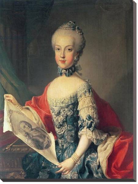 Постер Archduchess Maria Carolina с типом исполнения На холсте без рамы