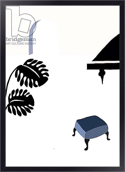 Постер The Beach House с типом исполнения На холсте в раме в багетной раме 221-01