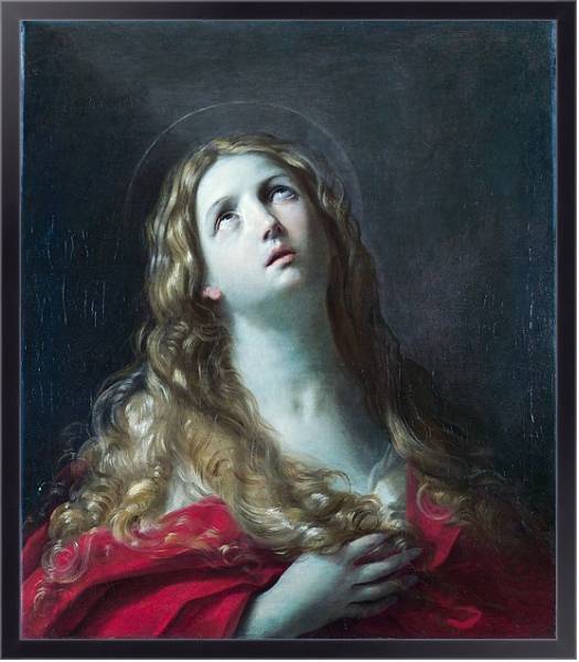 Постер Святая Мария Магдалена с типом исполнения На холсте в раме в багетной раме 221-01