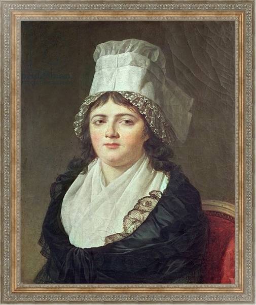 Постер Antoinette Gabrielle Charpentier 1793 с типом исполнения На холсте в раме в багетной раме 484.M48.310