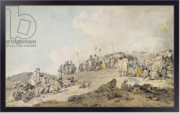 Постер Donnybrook Fair, 1782 с типом исполнения На холсте в раме в багетной раме 221-01