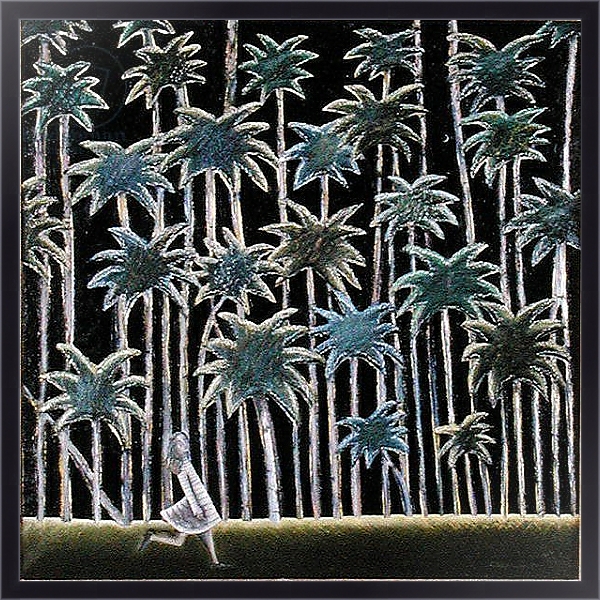 Постер A Walk in the Country, 1989 с типом исполнения На холсте в раме в багетной раме 221-01