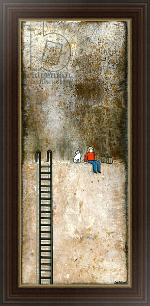 Постер The Start of a Wild Adventure, 2012, с типом исполнения На холсте в раме в багетной раме 1.023.151