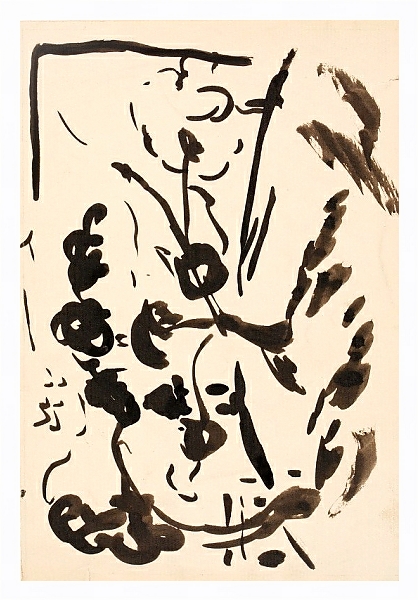 Постер Untitled VI с типом исполнения На холсте в раме в багетной раме 221-03