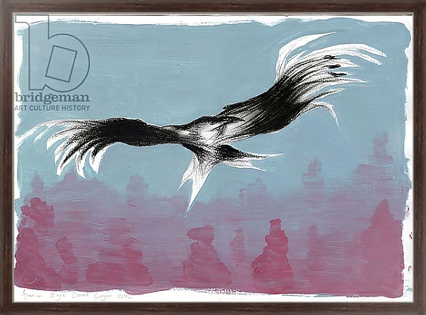 Постер Canyon Eagle, 2014, с типом исполнения На холсте в раме в багетной раме 221-02
