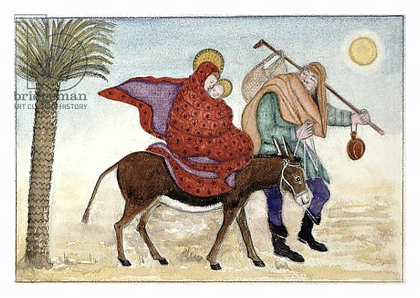 Постер Flight Into Egypt III с типом исполнения На холсте в раме в багетной раме 221-03