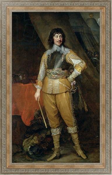 Постер Portrait of Mountjoy Blount, Earl of Newport c.1637-8 с типом исполнения На холсте в раме в багетной раме 484.M48.310