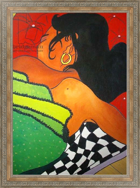 Постер Sleeping girl, 2001, oil on canvas с типом исполнения На холсте в раме в багетной раме 484.M48.310