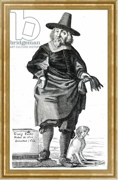Постер Georg Fuchs, 1650 с типом исполнения На холсте в раме в багетной раме NA033.1.051