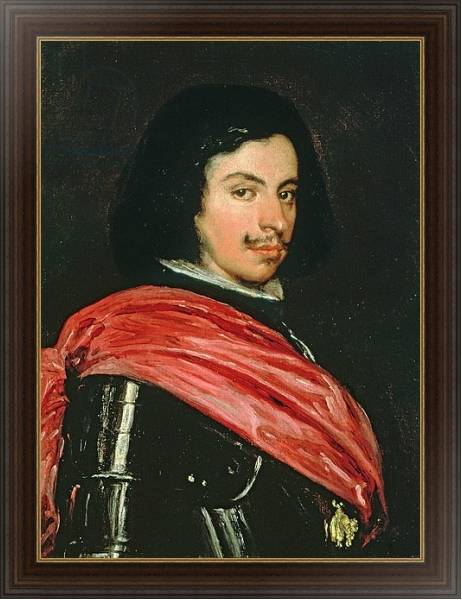 Постер Portrait of Francesco I d'Este 1639 с типом исполнения На холсте в раме в багетной раме 1.023.151