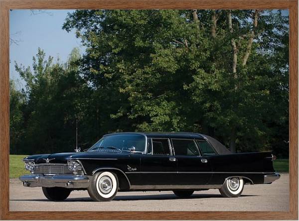 Постер Chrysler Imperial Crown Limousine '1958 с типом исполнения На холсте в раме в багетной раме 1727.4310