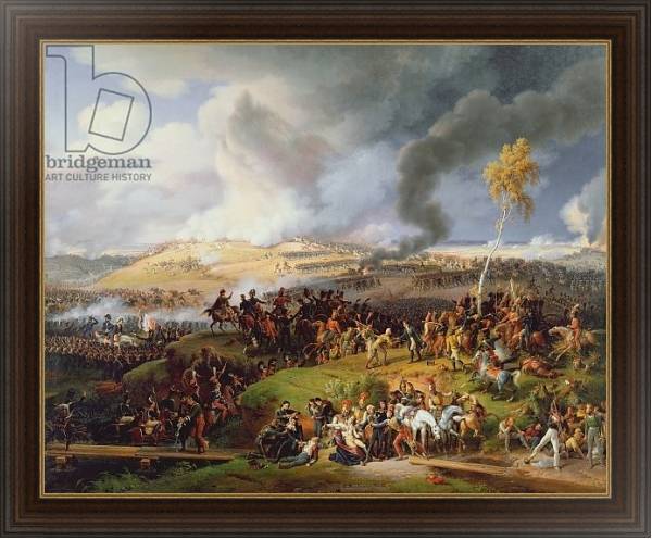Постер Battle of Moscow, 7th September 1812, 1822 с типом исполнения На холсте в раме в багетной раме 1.023.151