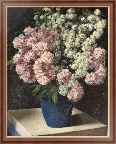 Постер Flower Study, 1944 с типом исполнения На холсте в раме в багетной раме 35-M719P-83