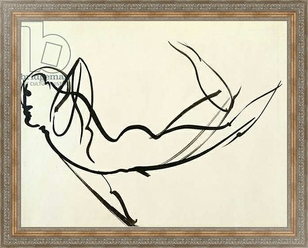 Постер Dancing Nude с типом исполнения На холсте в раме в багетной раме 484.M48.310