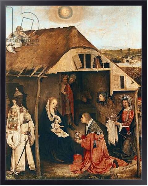 Постер Nativity 4 с типом исполнения На холсте в раме в багетной раме 221-01