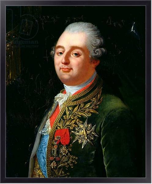 Постер Louis XVI с типом исполнения На холсте в раме в багетной раме 221-01