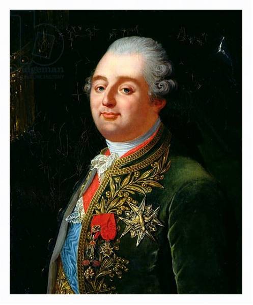 Постер Louis XVI с типом исполнения На холсте в раме в багетной раме 221-03