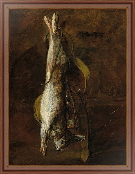 Постер A dead rabbit and a satchel с типом исполнения На холсте в раме в багетной раме 35-M719P-83