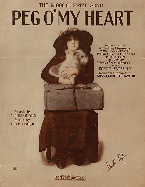 Постер Peg o'my heart с типом исполнения На холсте без рамы