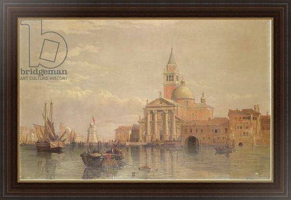 Постер San Giorgio Maggiore, Venice с типом исполнения На холсте в раме в багетной раме 1.023.151