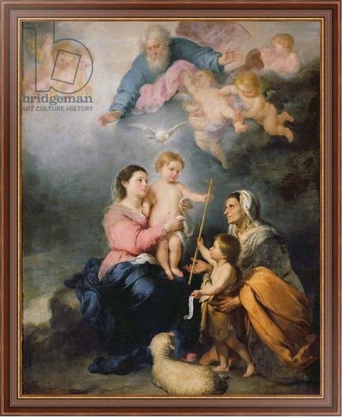Постер The Holy Family or The Virgin of Seville с типом исполнения На холсте в раме в багетной раме 35-M719P-83