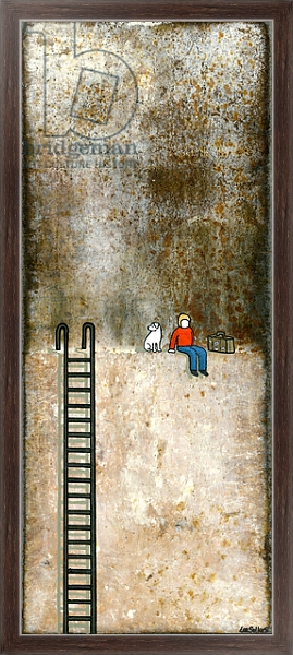 Постер The Start of a Wild Adventure, 2012, с типом исполнения На холсте в раме в багетной раме 221-02