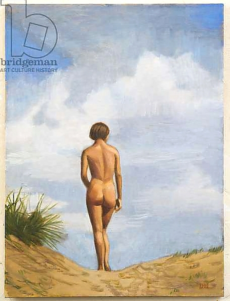 Постер Nude Beach с типом исполнения На холсте без рамы