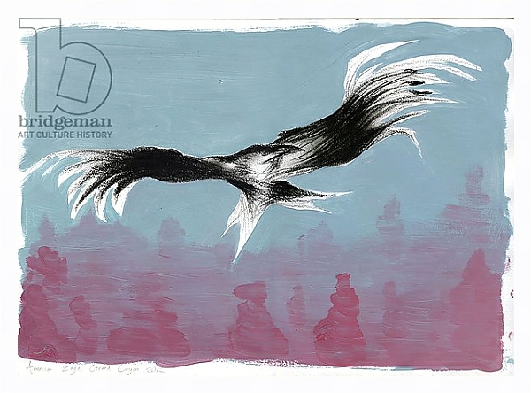 Постер Canyon Eagle, 2014, с типом исполнения На холсте в раме в багетной раме 221-03