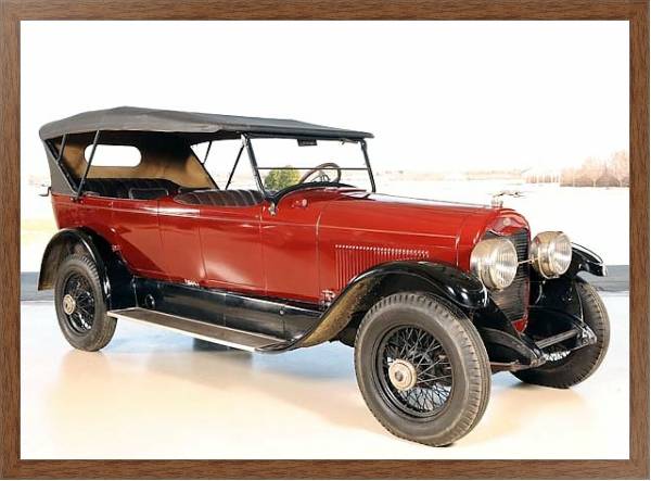 Постер Lincoln Model L 7-passenger Touring '1923 с типом исполнения На холсте в раме в багетной раме 1727.4310