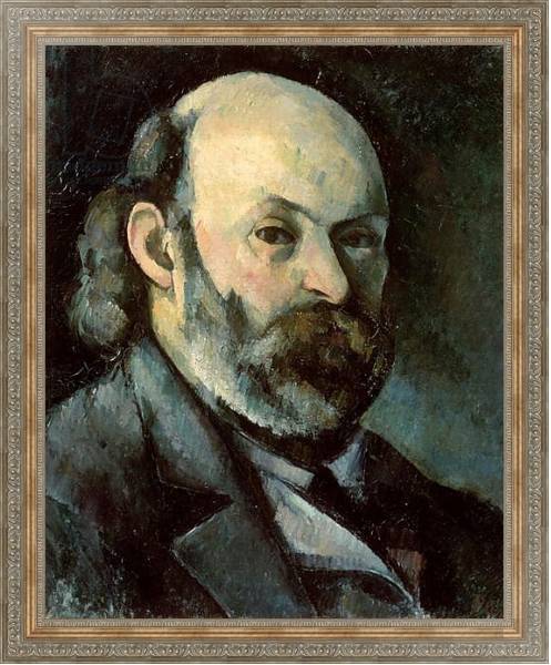Постер Self Portrait, c.1879-85 с типом исполнения На холсте в раме в багетной раме 484.M48.310