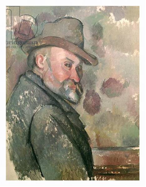 Постер Self Portrait, 1890-94 с типом исполнения На холсте в раме в багетной раме 221-03