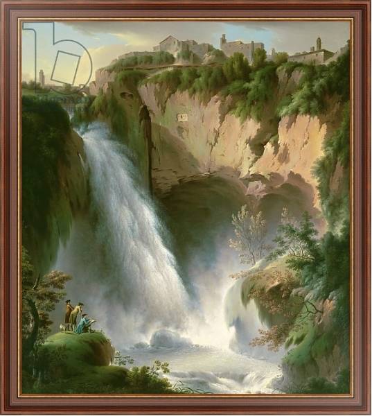 Постер The Falls of Tivoli 3 с типом исполнения На холсте в раме в багетной раме 35-M719P-83
