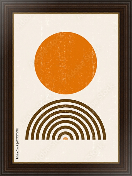 Постер Утомленное солнце 60 с типом исполнения На холсте в раме в багетной раме 595.M52.330