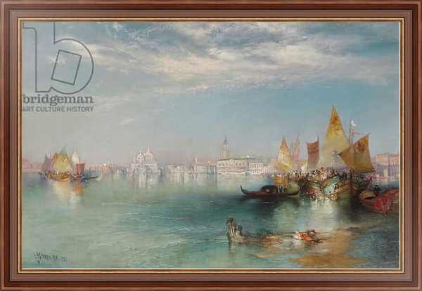 Постер Grand Canal, Venice, 1901 с типом исполнения На холсте в раме в багетной раме 35-M719P-83