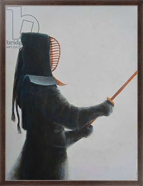 Постер Kendo Warrior с типом исполнения На холсте в раме в багетной раме 221-02