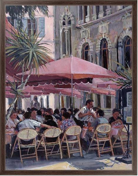 Постер Lunch in the Shade, Monte Carlo с типом исполнения На холсте в раме в багетной раме 221-02