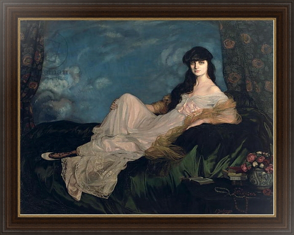Постер Portrait of the Comtesse de Noailles 1913 с типом исполнения На холсте в раме в багетной раме 1.023.151