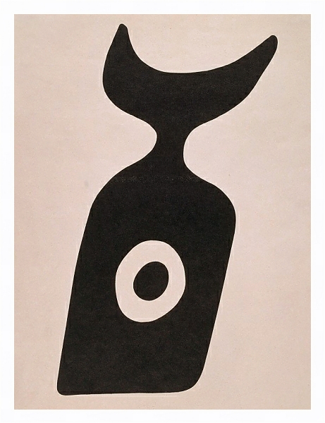 Постер Die Nabelflasche с типом исполнения На холсте в раме в багетной раме 221-03