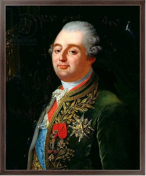 Постер Louis XVI с типом исполнения На холсте в раме в багетной раме 221-02
